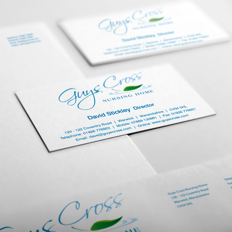 business card layout